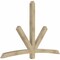 Ekena Millwork Alberta Rough Sawn Timber Gable Bracket, Douglas Fir, 84"W x 56"H x 4"D x 4"F, 16/12 Pitch GBW084X56X0404ALB00RDF - alternate 2